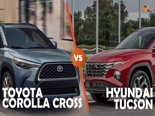 Nên chọn xe Toyota Corolla Cross hay Tucson?
