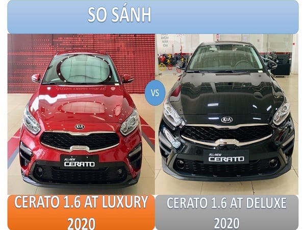 So sánh Cerato 1.6 deluxe và 1.6 Luxury chi tiết