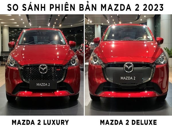 So sánh mazda 2 deluxe và luxury 2020 chi tiết