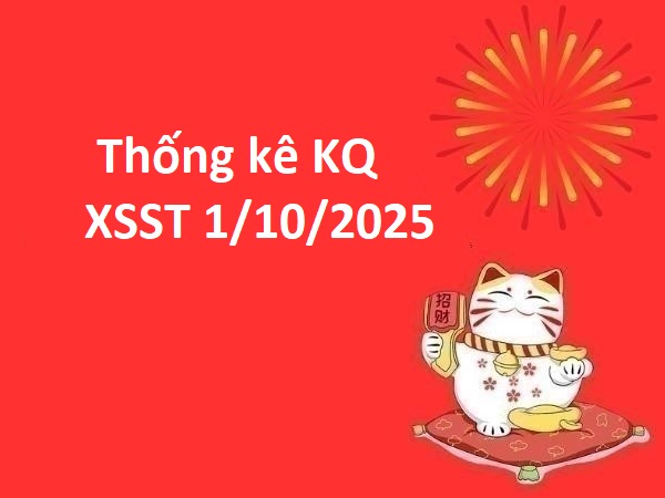 Thống kê KQ xổ số Sóc Trăng 1/10/2025 phân tích lô gan