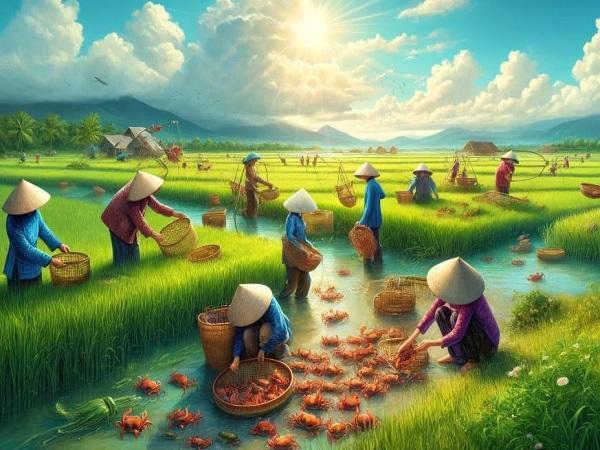 Nằm mơ thấy bắt cua đồng có ý nghĩa gì và số gì may mắn