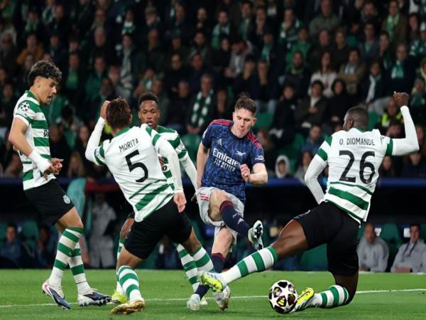 Tin C1: Arsenal thắng nghẹt thở Sporting trên sân khách