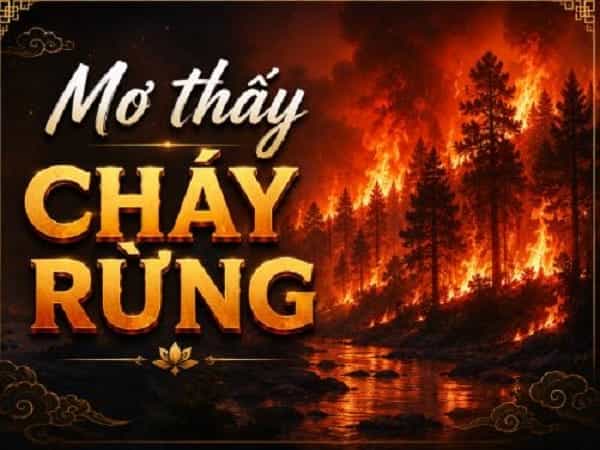Nằm mơ thấy cháy rừng mang điềm báo gì, số gì phát tài