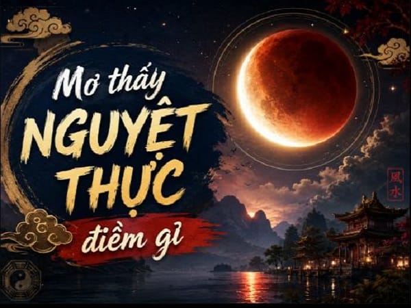 Mơ thấy nguyệt thực là điềm gì?